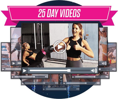 Premium Bundle - All Levels Booty Bands Collection & Evolve Program: 25 Day Full Body Workouts